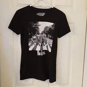 The Beatles black tee
